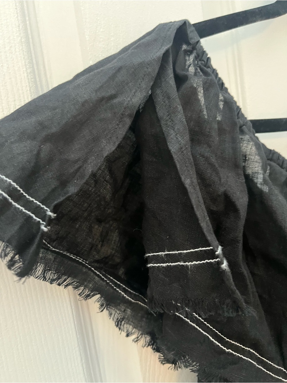 STATE Black Off-Shoulder Ruffle Tunic - Picture 5 of 10